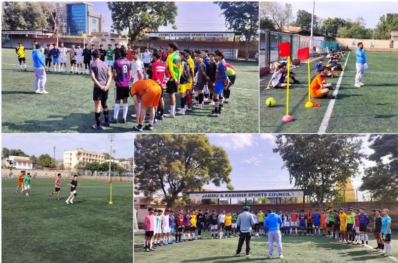 Trials for J&K Men’s Football Team underway for Swami Vivekananda U-20 National Championship