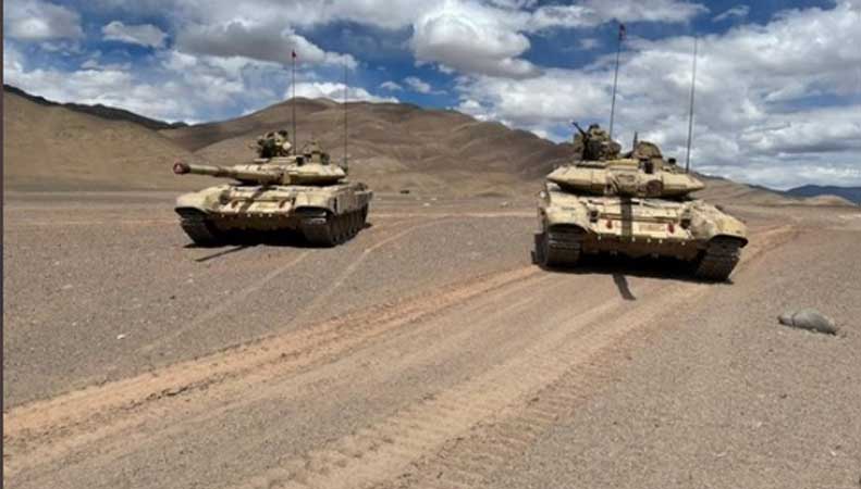 Indian Army Tank Regiments Prepared for Operations in High Altitude Areas of Eastern Ladakh, Says Official