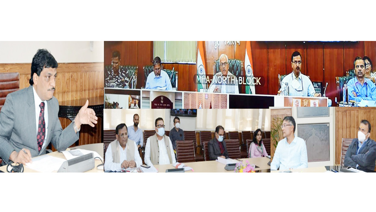 Union Home Secy reviews arrangements for upcoming Shri AmarnathJi yatra