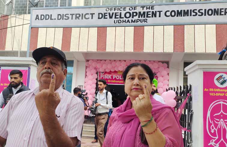 Lok Sabha Polls: 8.44 percent voting till 9 am in Udhampur Parliamentary constituency