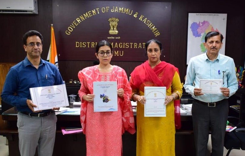 DC Jammu releases 4 publications on social economic profile of district