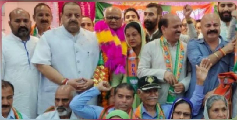 Prominent NC leader Bharti Sharma, supporters joins BJP