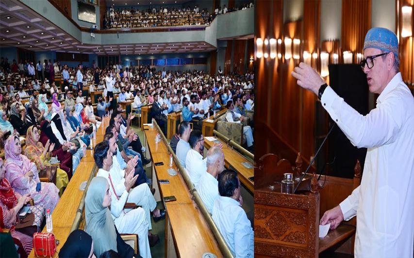 CM Omar Abdullah calls for shared responsibility to shape future of J&K children, assures teachers of support
