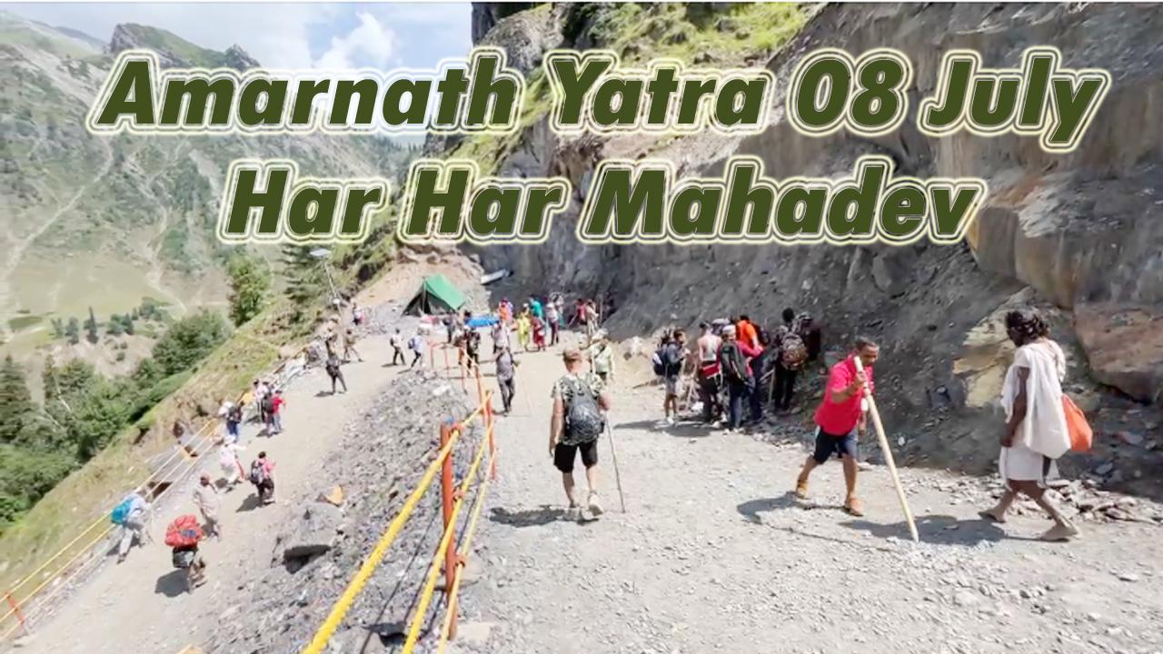 Amaranth Yatra 2025 || Pahalgam Yatra Route || Exclusive Live Visuals