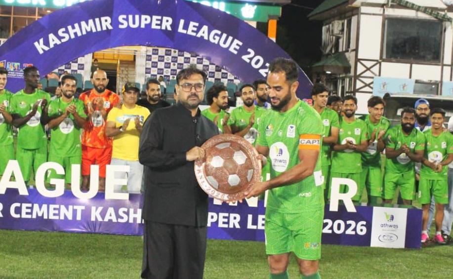 Satish Sharma calls for Sustained Push to Football Talent in Jammu & Kashmir