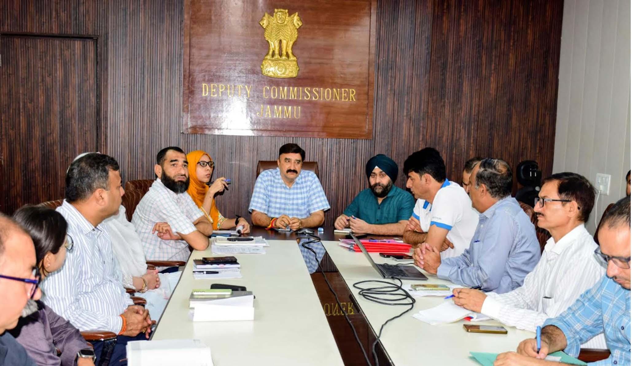 ADDC Jammu reviews implementation of SWM Rules-2026