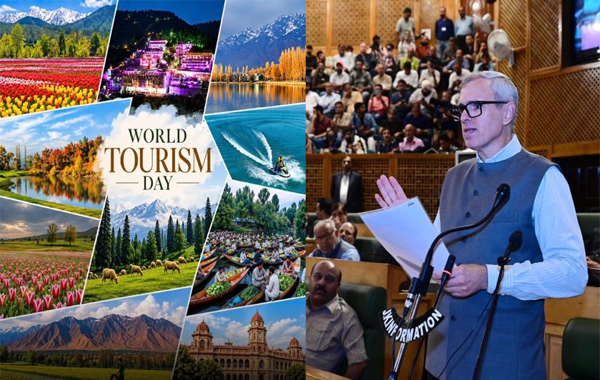 World Tourism Day: Omar Abdullah invites tourists to visit J-K for unmatched hospitality