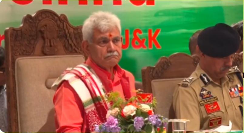 LG Sinha Condoles Loss of Lives in Doda Road Accident
