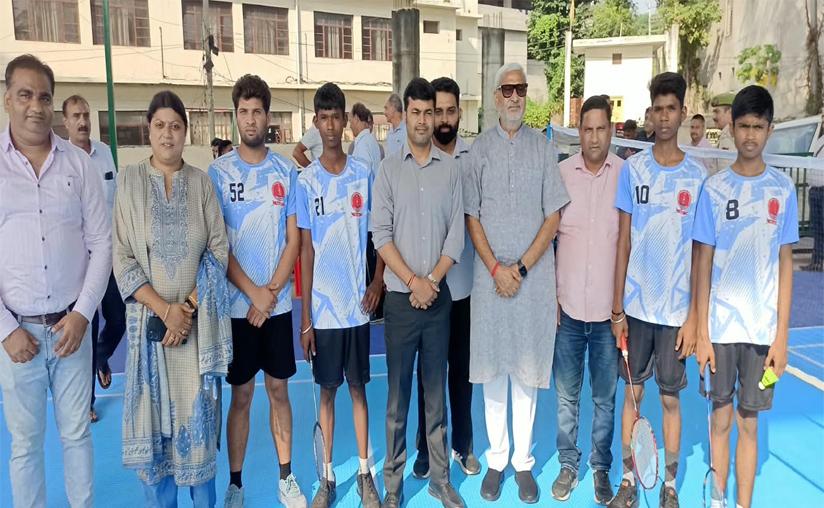 JMC launches first under Fly-over Badminton Court at Akhnoor Highway