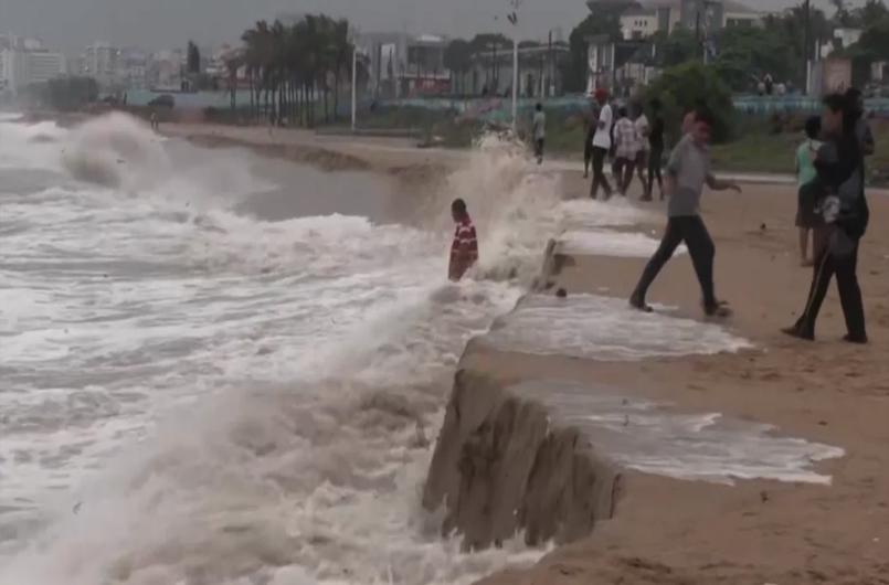 Cyclone Arnab 'practically stationary' along Andhra coast, landfall process to continue for 3 hours