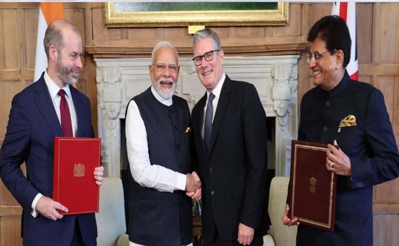 India and UK Sign Comprehensive Economic and Trade Agreement (CETA)