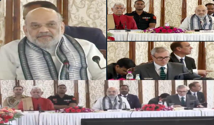 Amit Shah chairs meeting to review ongoing developmental projects in J-K