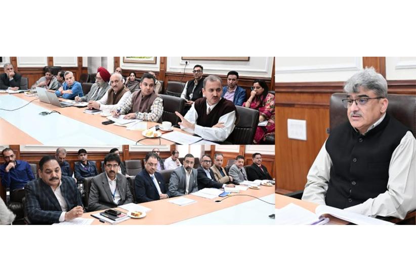 CS reviews progress of financial inclusion &welfare schemes across J&K