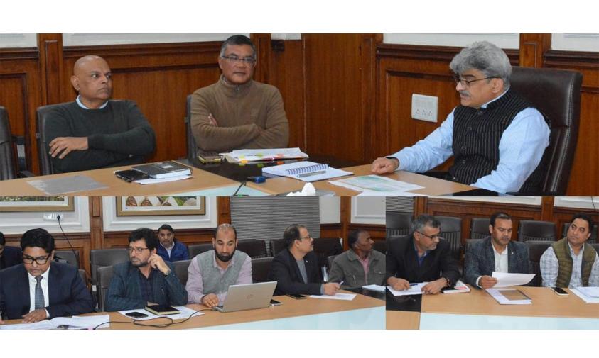 Chief Secy reviews implementation of VVP-II for holistic development of border villages
