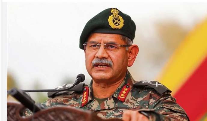 “Non-Existent” Terrorist recruitment indicates positive change in J&K: Army Chief Dwivedi