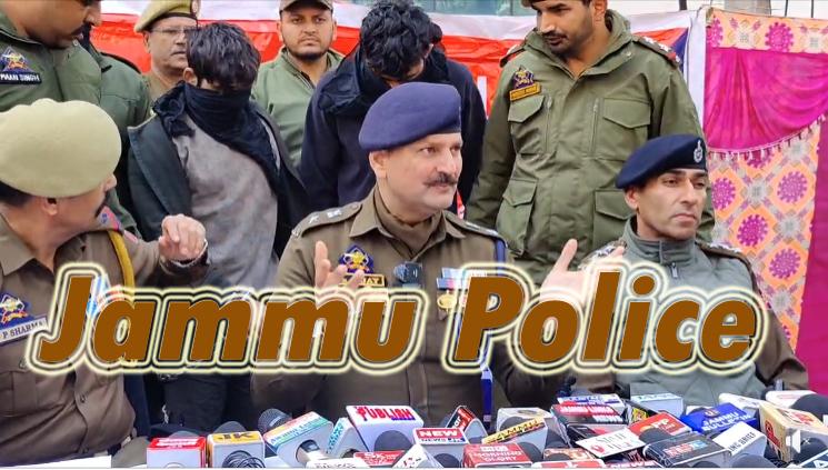 Jammu Police ne pdd department se chori hua saman kiya recover