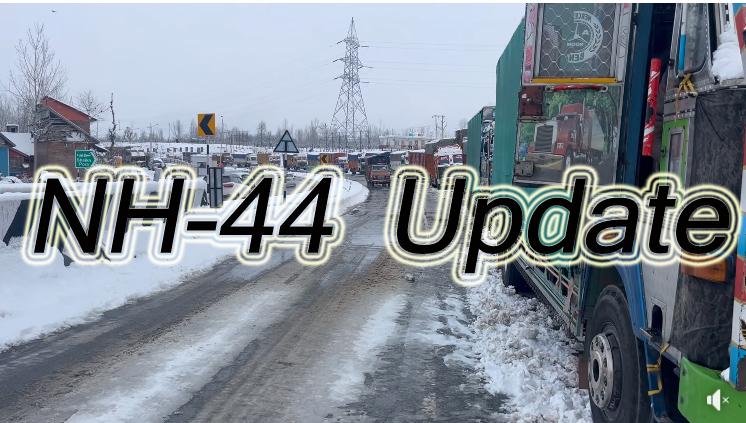 25 January: Jmu Sgr NH-44 Closed; #Qazikund received fresh #Snowfall; #patnitop route update