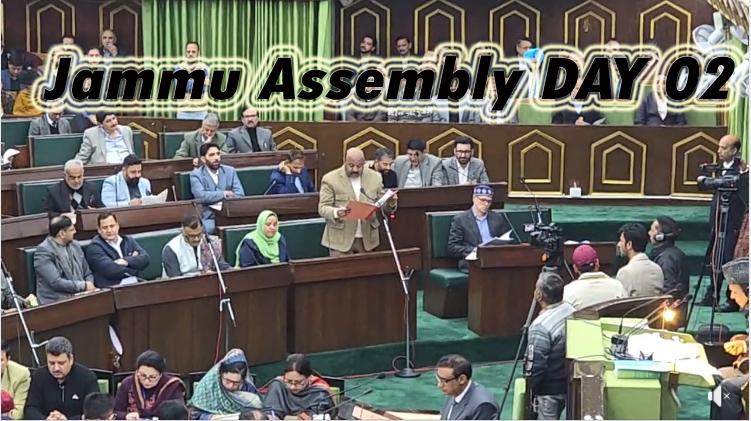 Day 2 J&K Assembly Session #live