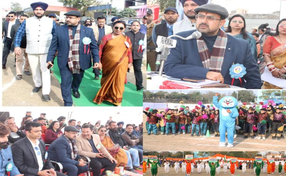 Satish Sharma highlights role of sports in shaping disciplined, confident youth