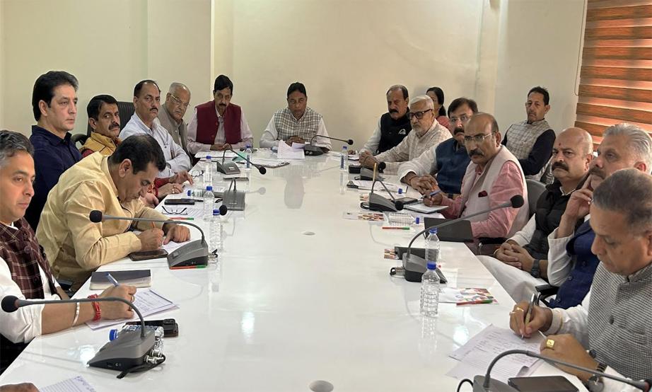 BJP holds crucial meeting of party MLAs in Jammu