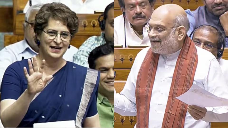 If Chankaya was alive, he would've been startled by your political shrewdness: Priyanka to Shah