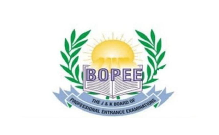 BOPEE conducts CET for admission to B.E./B.Tech Engineering Courses in J&K, Ladakh
