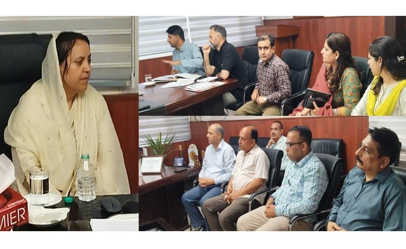 Government focused to transform J&K into a hub of quality education, innovation: Sakeena Itoo