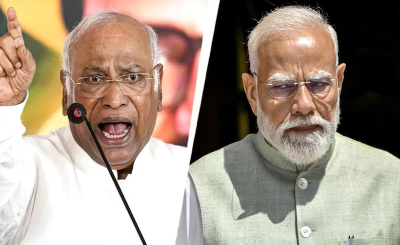 EC issues notice to Mallikarjun Kharge for his 'terrorist' remarks against PM Modi