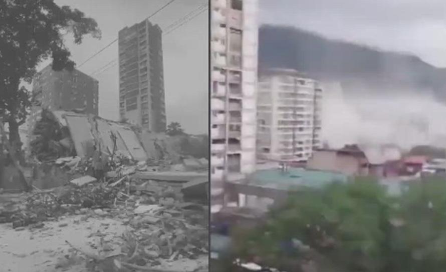 Venezuela earthquakes kill at least 32, with 700 injured, as buildings destroyed across Caracas