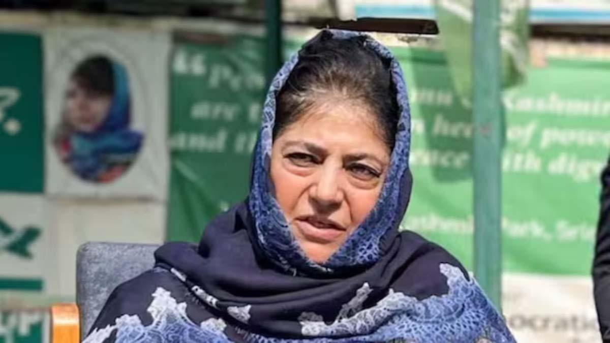 "Kashmiris are open-hearted; pakad-dhakad by Police or Army should be stopped": PDP chief Mehbooba Mufti