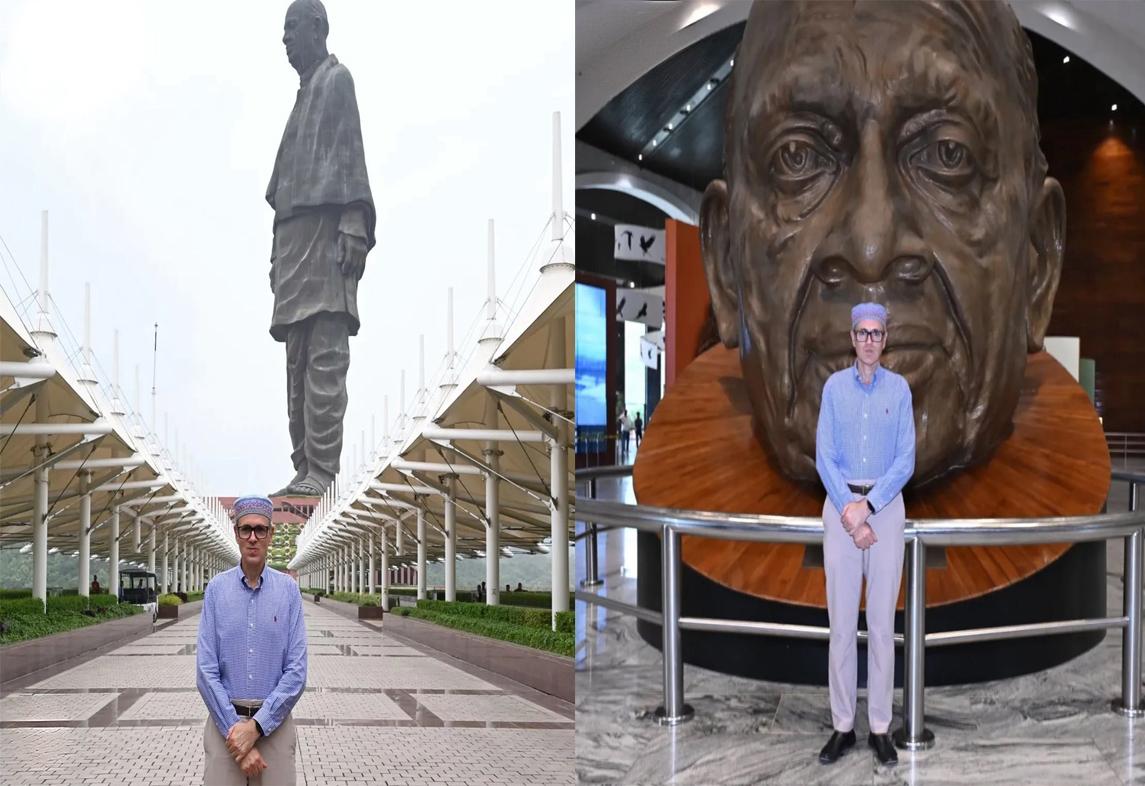 Good to see Omar Abdullah enjoying visit to Statue of Unity: PM Modi