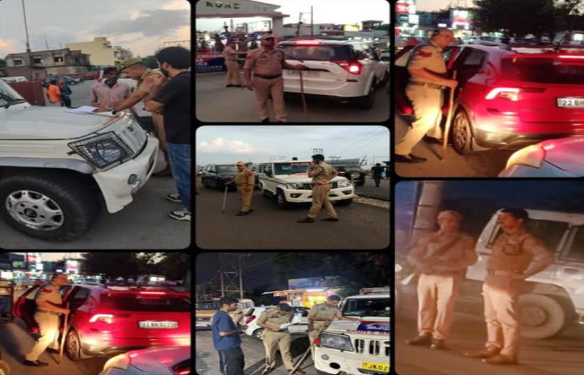 Over 100 vehicles seized as Traffic Police intensify crackdown in Jammu