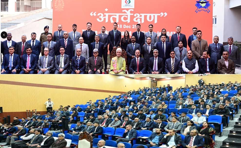 Lieutenant Governor chairs UT Level Security Conference in Jammu