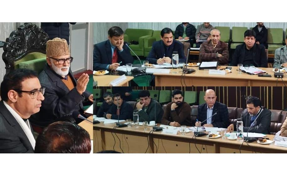 Sagar chairs PUC meeting; examines audit paras of JK MSCL, seeks fresh reply within 7 days