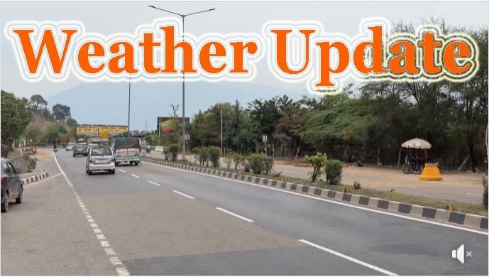 #weatherupdate: Jammu k kush ilako mai ho sakti #barrish ! #kashmir Mai #snowfall