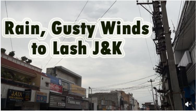 Rain, Gusty Winds to Lash J&K Till April 19; Weather to Improve From April 20