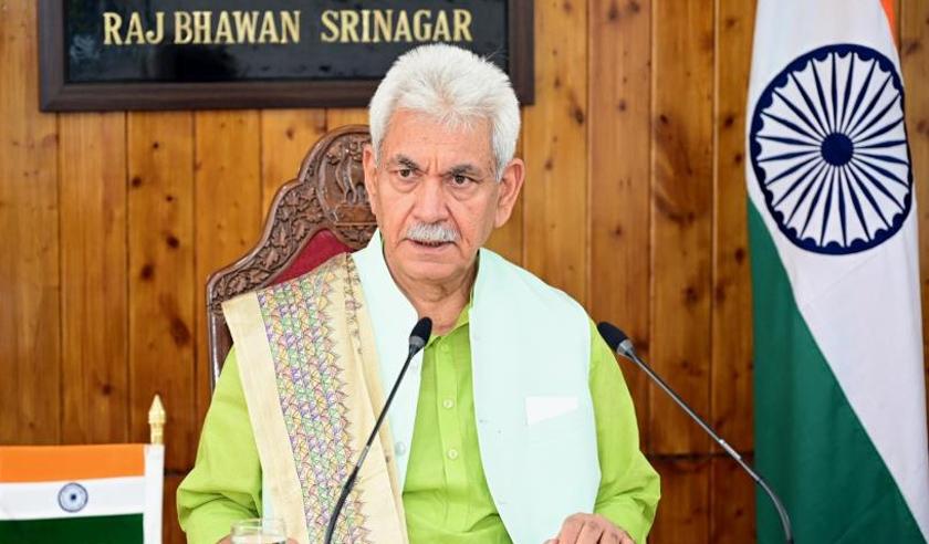 LG Manoj Sinha order Transfer and posting of JKAS officer