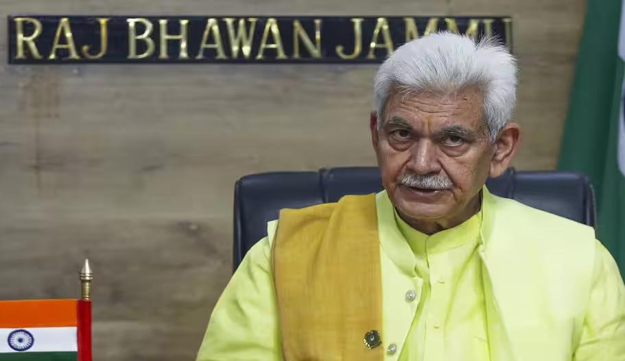 LG Manoj Sinha condemns Kulgam terror attack, Orders intensified operations against terrorists