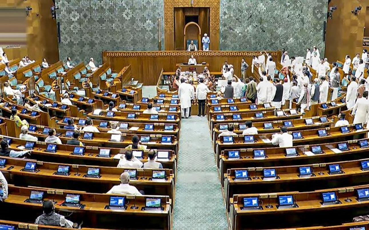 Two more Bills passed in Lok Sabha without debate amid Opposition protests
