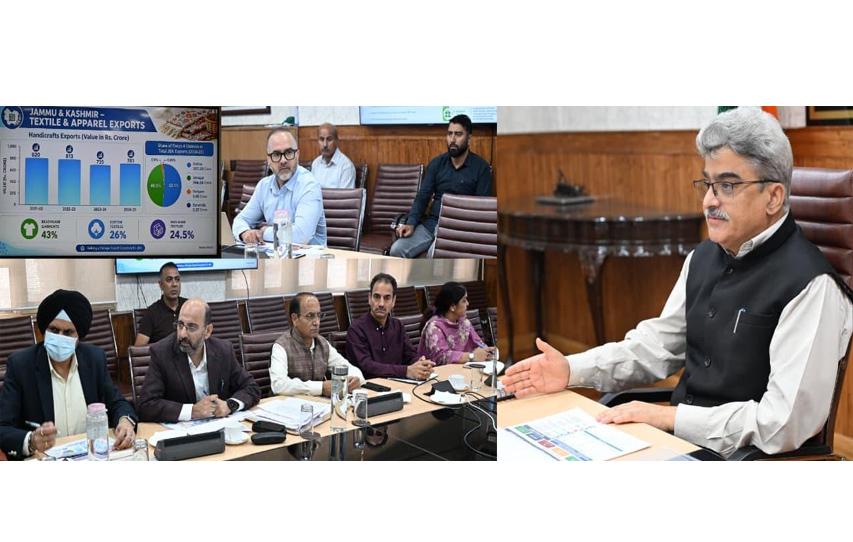 Leverage strengths, address challenges for high-value handicraft exports: CS