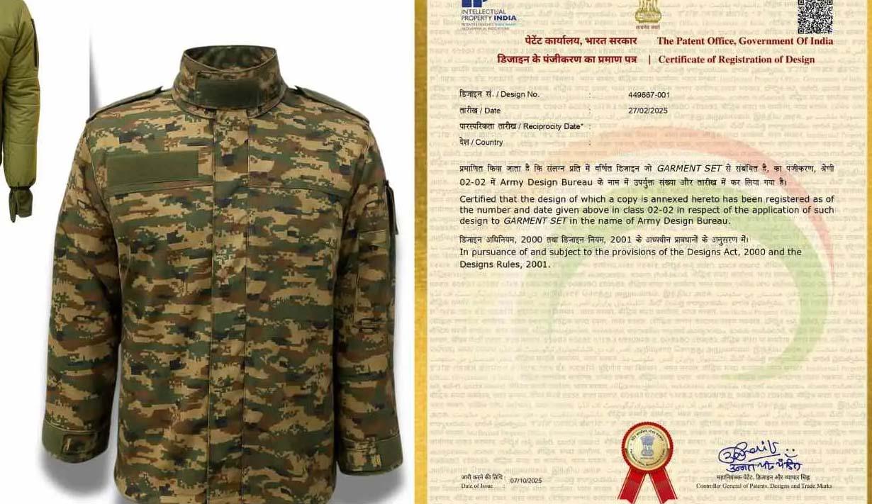 Army’s New Design Coat Combat gets legal armour