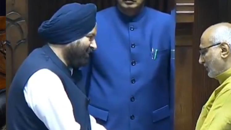 Newly-elected MPs from J&K sworn in as Rajya Sabha members