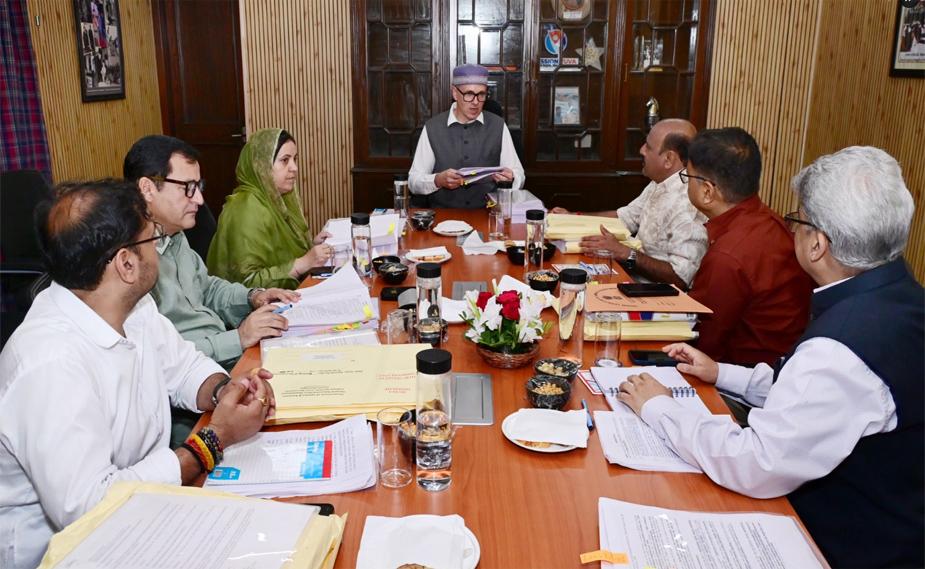 Ahead of Durbar Move, CM Omar Chairs Cabinet Meeting in Jammu