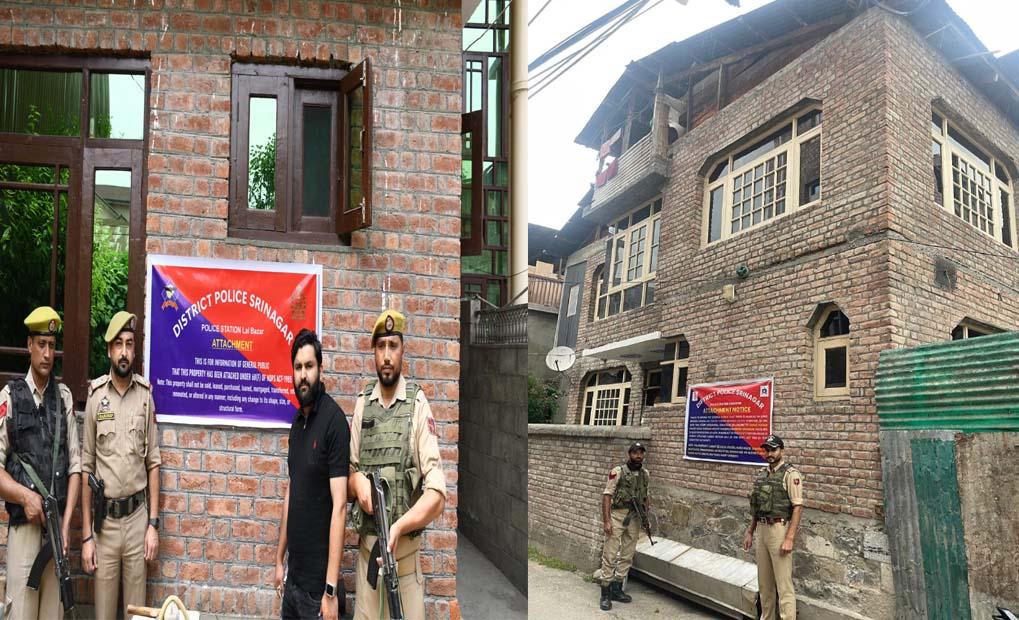 Police Attach Drug-linked Properties Worth Over Rs 4 Cr in Srinagar
