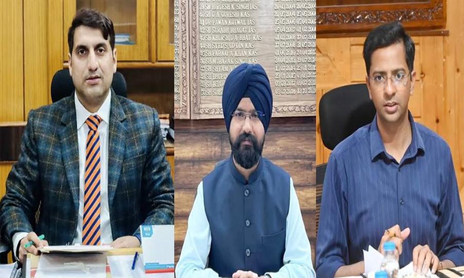 3 IAS officers transferred from J&K segment of AGMUT cadre to Arunachal Pradesh