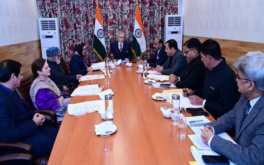 Omar Abdullah chairs first cabinet meeting after induction of new Ministers