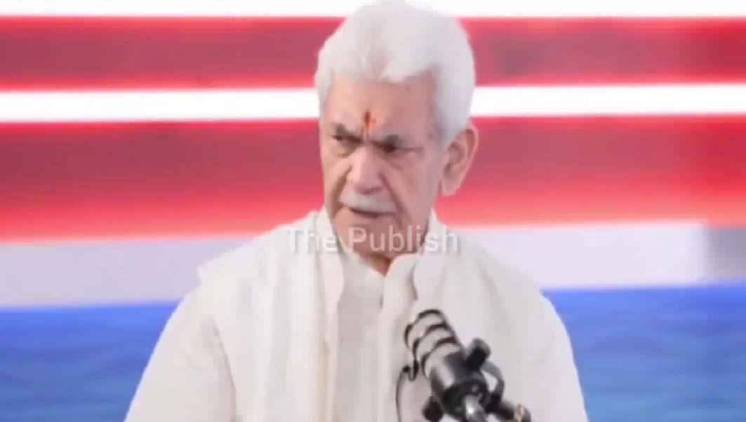 LG Manoj Sinha responds to NC remarks on JKAS postings; says action as per Reorganisation act