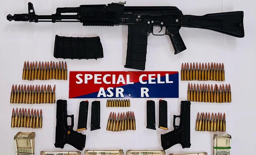 Punjab Police busts cross-border arms smuggling module
