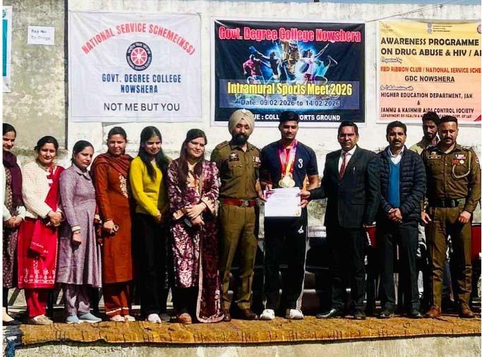 Intramural Athletic Meet Concludes Successfully in GDC Nowshera