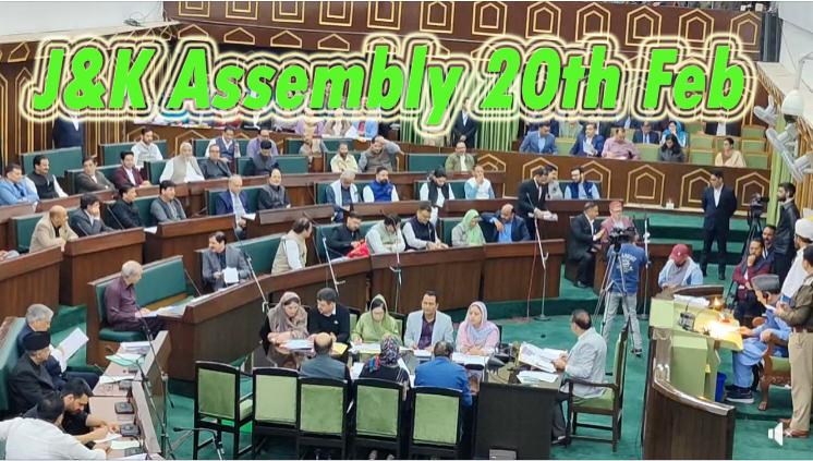 Jammu and Kashmir Assembly Session- 2026 #live